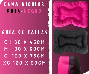 Cama Bicolor Rosa