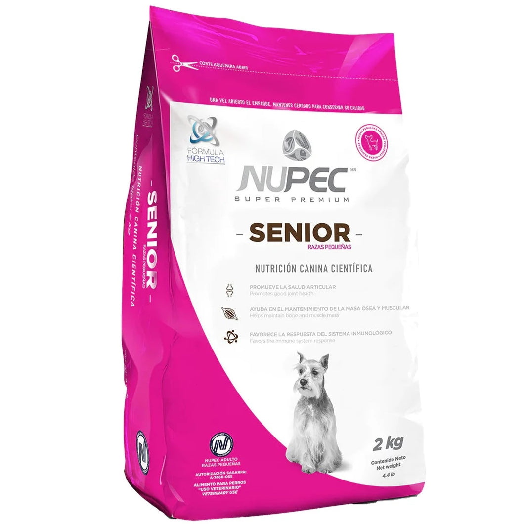 Nupec Alimento para Perro Senior Razas Pequeñas