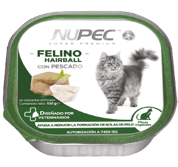 NUPEC Alimento Húmedo para Felino Hairball