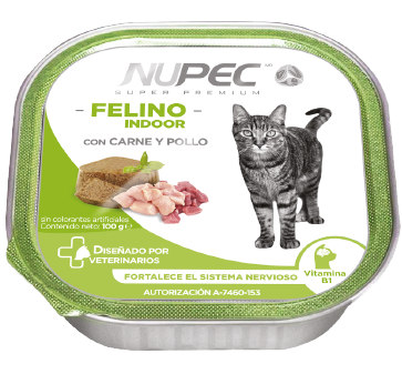 NUPEC Alimento Húmedo para Felino Indoor