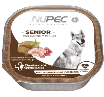 NUPEC Alimento Húmedo para Perro Senior